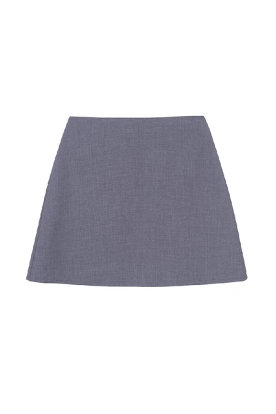 Musier Paris Skirt Butterfly In Grey