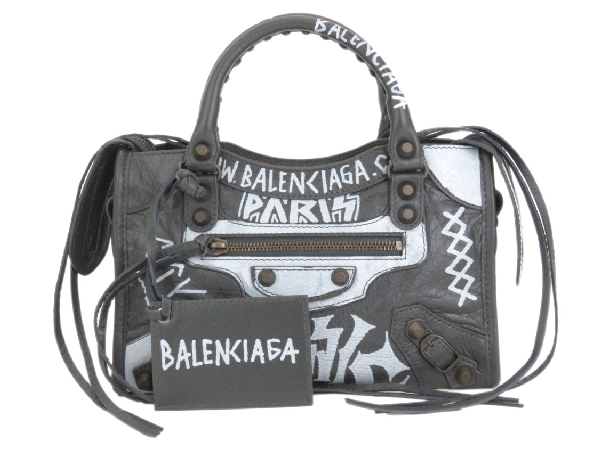 balenciaga mini graffiti bag