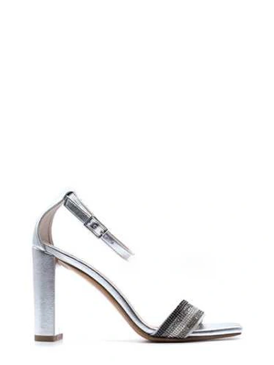 Albano Silver Glam High Sandals