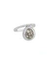 NINA RUNSDORF ORGANIC GRAY DIAMOND FLIP RING,59247714-8440-34AB-9228-4617B48A18C7