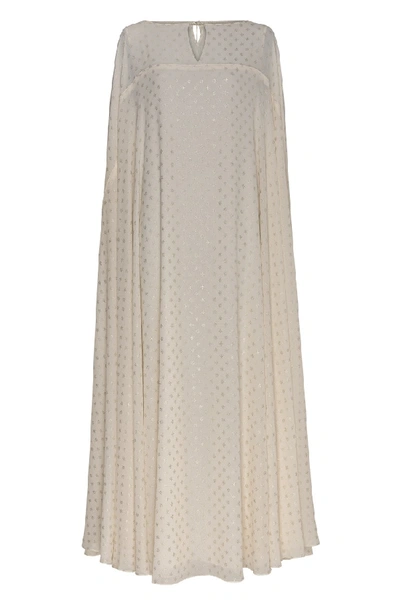 Amal Al Raisi Cape Kaftan In Neutrals