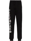 VETEMENTS GOTHIC LOGO DRAWSTRING SWEATPANTS,8FBEBCDE-9807-72C9-945F-9E3D1F318759