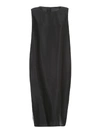 ANN DEMEULEMEESTER DRESS BASIC SILK,A48D36A3-5507-A88D-6C7F-0EFFFBCBF37E