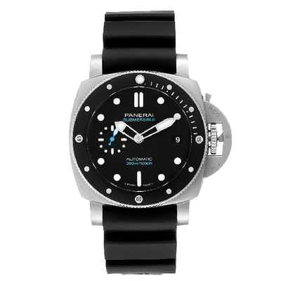 Panerai Submersible Automatic 42mm Stainless Steel, Ceramic And Rubber Watch, Ref. No. Pam 00683 In Not Applicable