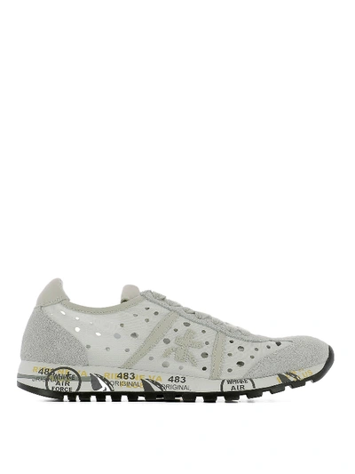 Premiata Lucy Low Top Sneakers In White