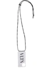 Valentino Vltn Iphone 11 Pro Max Lanyard Case In Neutrals