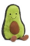 Jellycat Medium Amusable Avocado Plush Toy In Green