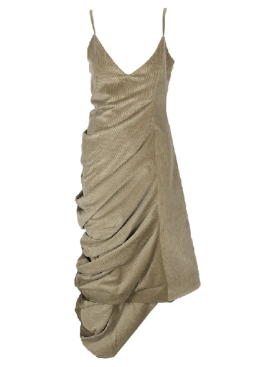 Y/project Y / Project Asymmetric Dress In Beige