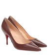 CHRISTIAN LOUBOUTIN CLARE 80 LEATHER PUMPS,P00476761