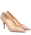 CHRISTIAN LOUBOUTIN CLARE 80 LEATHER PUMPS,P00476766
