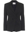 Dorothee Schumacher Emotional Essence Double-breasted Blazer In Black