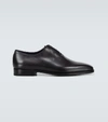 Berluti Alessandro Demesure Leather Oxford, Leather Sole, Black