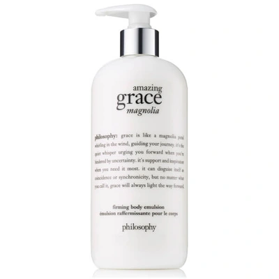 Philosophy Amazing Grace Magnolia Firming Body Emulsion 480ml In No Color