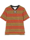 BURBERRY T-SHIRT MIT LOGO-APPLIKATION