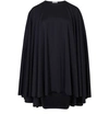 BALENCIAGA FLIP CAPE MINI DRESS,BAL9WXYWBCK