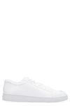 KENZO LEATHER LOW-TOP SNEAKERS,11393214
