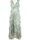 ZIMMERMANN RUFFLE FRONT DRESS