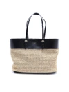 SAINT LAURENT RAFFIA TOTE,11392669