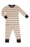 EVERLY BY BABY GREY FITTED TWO-PIECE PAJAMAS,BK101