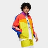 Adidas Originals Pride Off Cente Sports Jacket Multicolor In Yellow