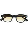Moscot Lemtosh Square Frame Sunglasses In Black