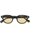 Moscot Lemtosh Square Frame Sunglasses In Black