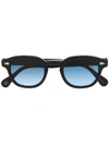 Moscot Lemtosh Round-frame Sunglasses In Black