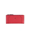 PIQUADRO PIQUADRO WOMAN WALLET RED SIZE - SOFT LEATHER