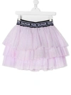 BALMAIN TEEN POLKA-DOT TULLE SKIRT