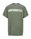 Nineminutes T-shirt In Military Green