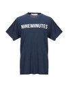NINEMINUTES NINEMINUTES MAN T-SHIRT MIDNIGHT BLUE SIZE 36 COTTON,12380001UO 2