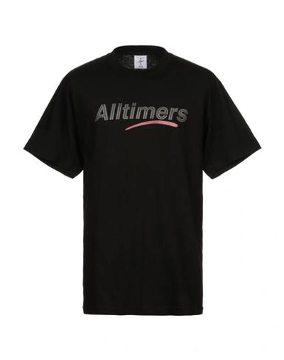 Alltimers T-shirts In Black