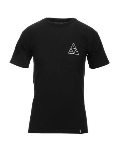 Huf T-shirt In Black