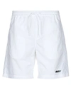 Msgm Shorts & Bermuda In White