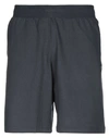 Ea7 Man Shorts & Bermuda Shorts Midnight Blue Size Xxs Cotton