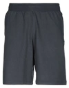 Ea7 Man Shorts & Bermuda Shorts Midnight Blue Size Xs Cotton