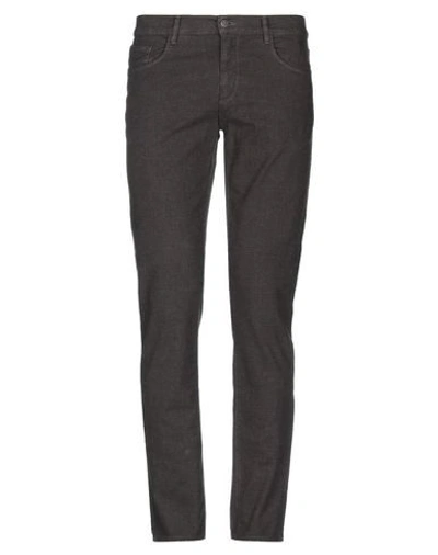 Trussardi Jeans Pants In Dark Brown