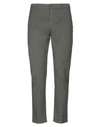 Department Five Casual Pants In Military Green