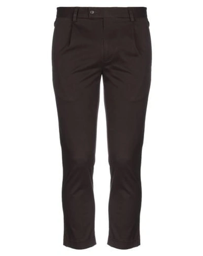 Grey Daniele Alessandrini Pants In Brown