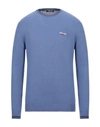 Roberto Cavalli Sport Sweaters In Slate Blue