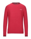 Roberto Cavalli Sport Sweaters In Red