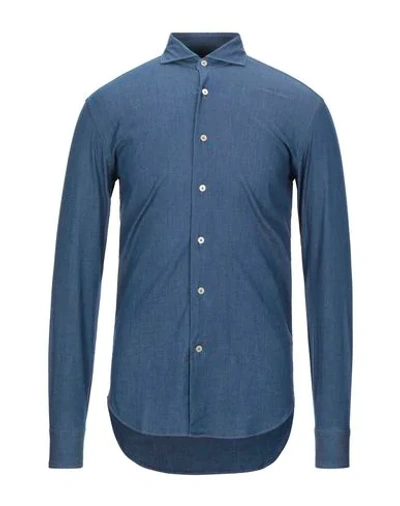 Alessandro Gherardi Denim Shirt In Blue