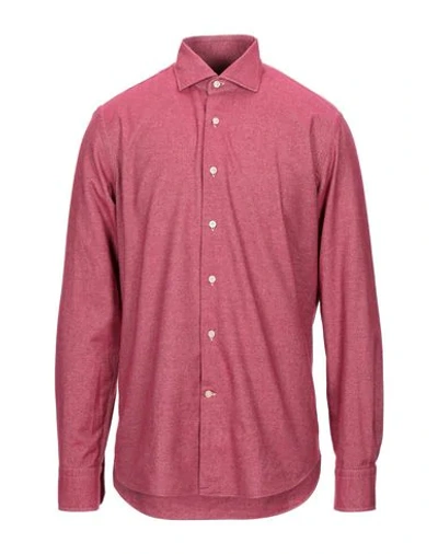 Alessandro Gherardi Shirts In Red
