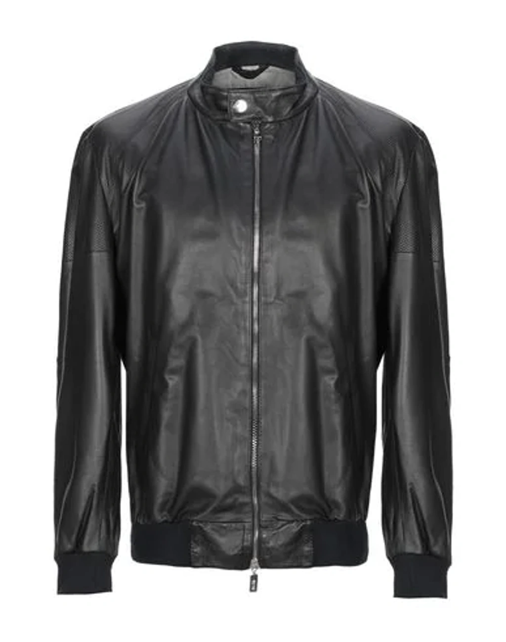 Cesare Paciotti 4us Leather Jacket In Black | ModeSens