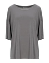 Kangra Cashmere T-shirts In Grey