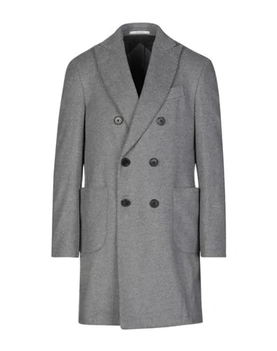 Aglini Coats In Grey