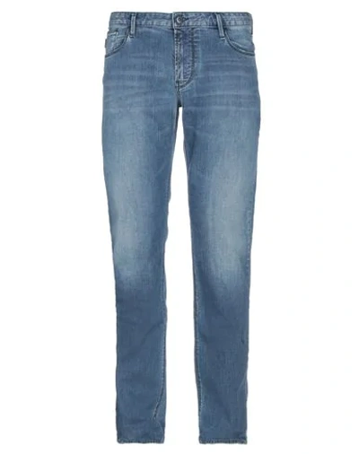 Emporio Armani Jeans In Blue