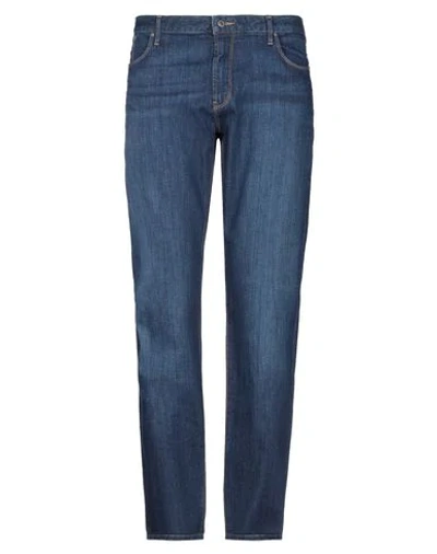 EMPORIO ARMANI EMPORIO ARMANI MAN JEANS BLUE SIZE 29W-34L COTTON, ELASTANE,42792847GW 12