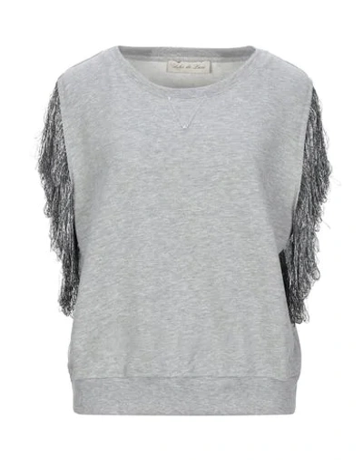 Soho De Luxe Sweatshirt In Light Grey