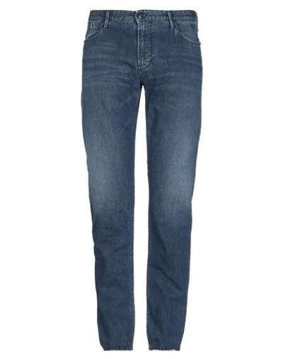 Emporio Armani Jeans In Blue